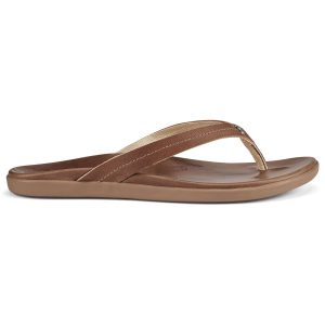 Olukai Honu Women's Sandals - Tan/Tan